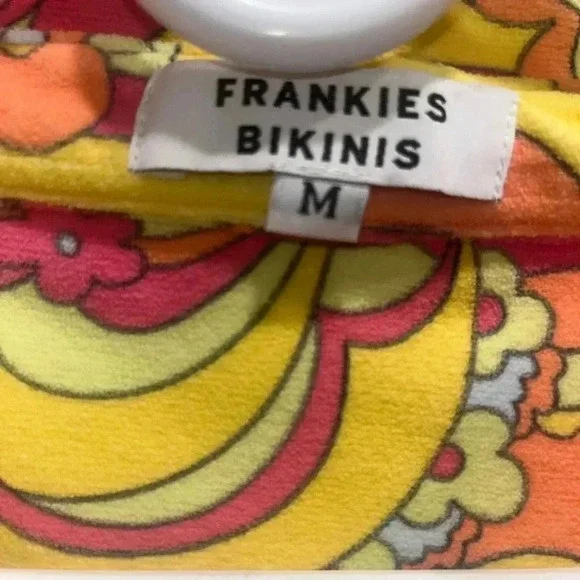 Frankie’s Bikinis Coco terry swim cover top - Picture 3 of 3